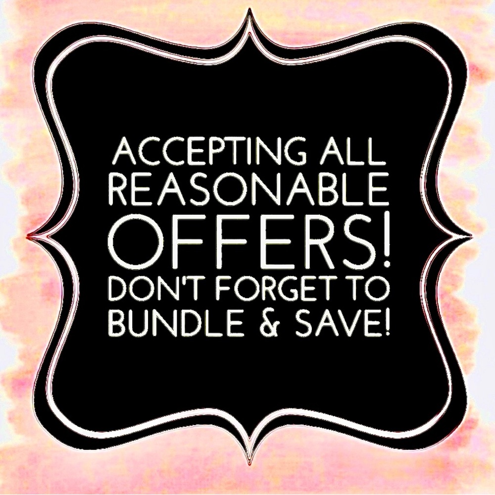 🩷Accepting Reasonable Offers